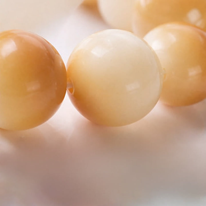 White Bodhi Seed Lotus Pod Beads Tactile Meditation Beads — product view 8