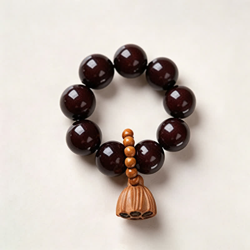 White Bodhi Seed Lotus Pod Beads Tactile Meditation Beads — product view 18