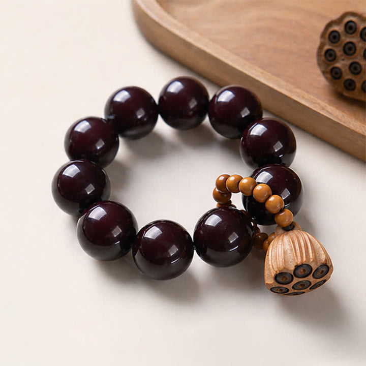 White Bodhi Seed Lotus Pod Beads Tactile Meditation Beads — product view 19
